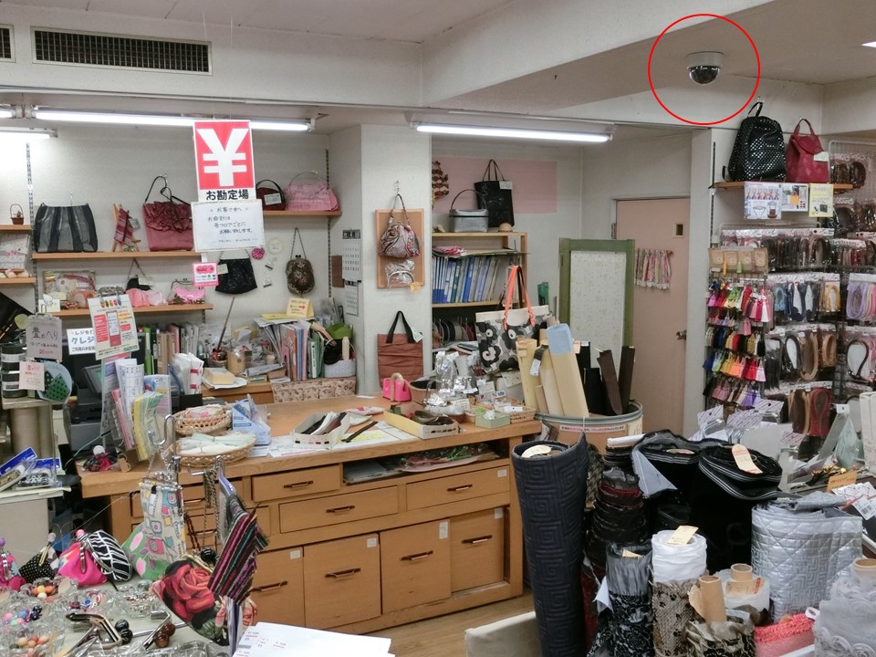 北九州市小倉北区　ナカノテツ 小倉本店様　監視カメラ施工