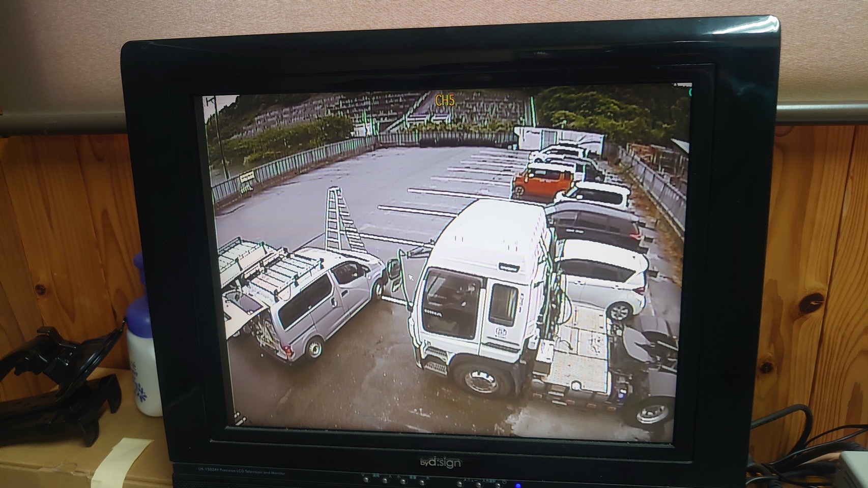 古賀市　運輸会社様　防犯カメラ再設置