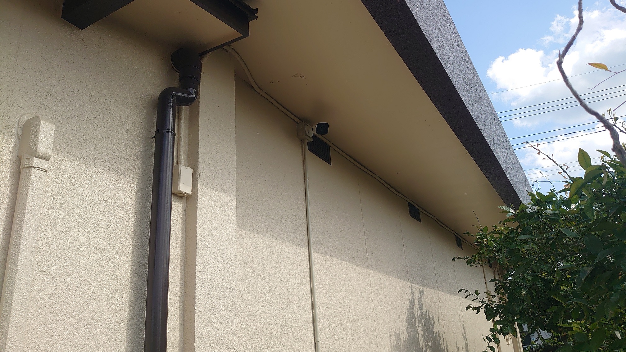 某社長邸（築上郡）防犯カメラ導入工事