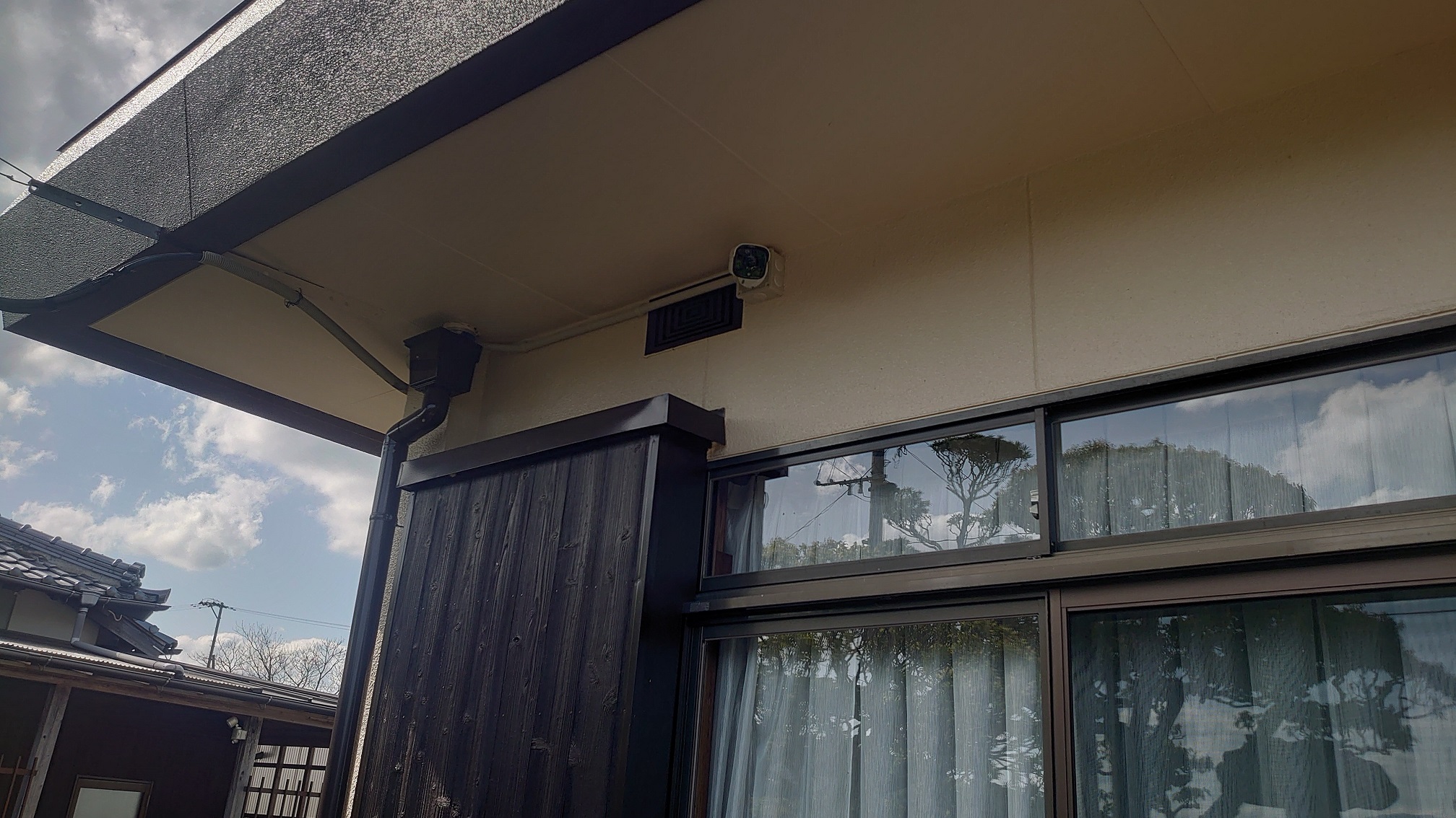 某社長邸（築上郡）防犯カメラ導入工事
