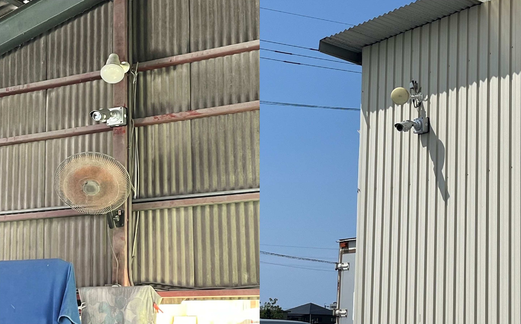 株式会社シブタ自動車様 防犯カメラ工事