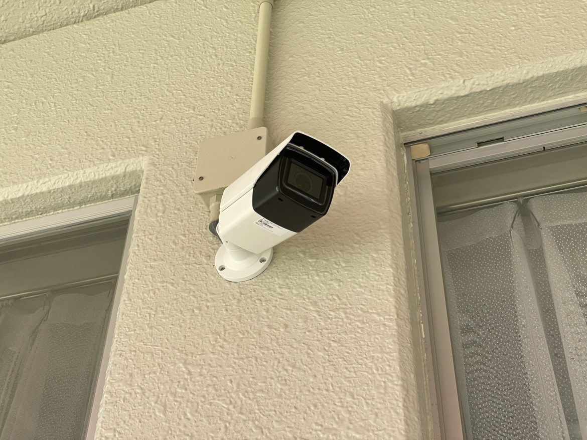 古賀市内 某幼稚園様 防犯カメラ入替え工事