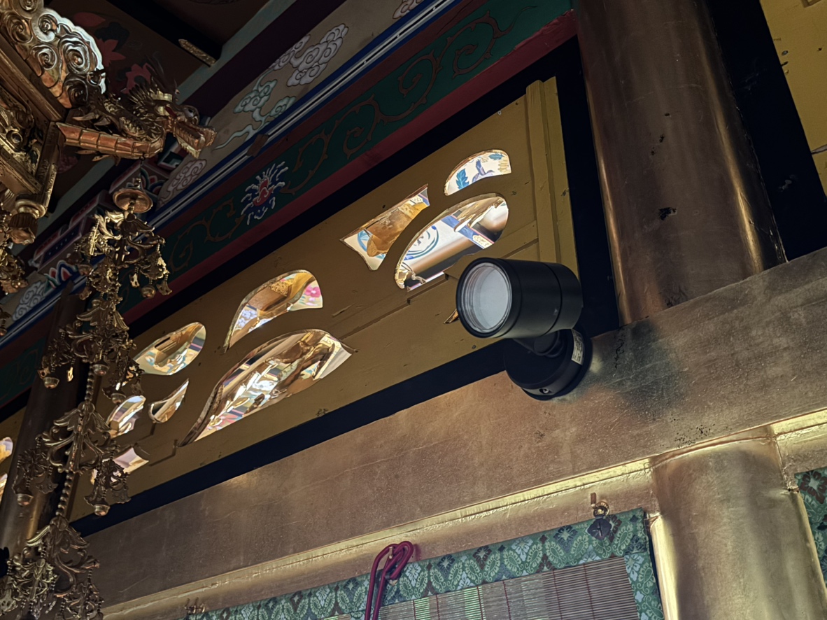 専廣寺様　（築上郡）照明・電源及びコンセント増設工事