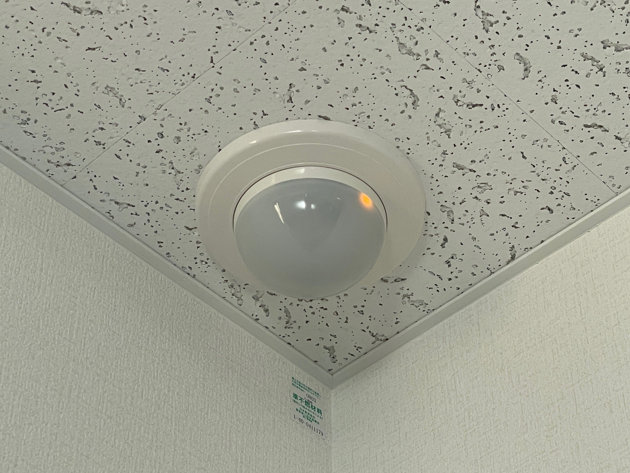 某新築事務所（朝倉市）自主機械警備システム、防犯カメラ工事