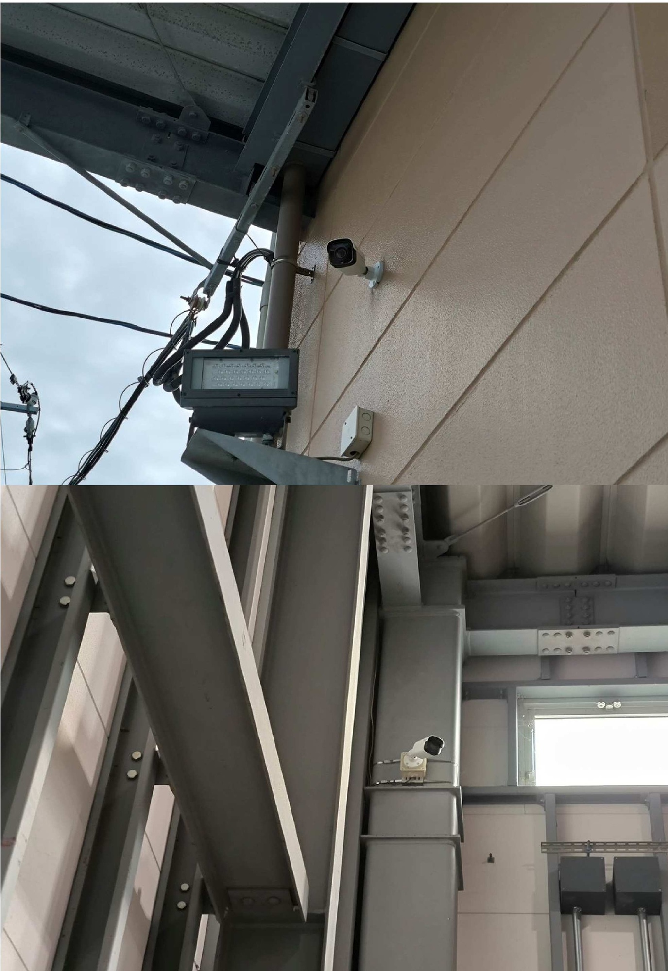北九州市某倉庫 防犯カメラ及びレコーダー入替工事
