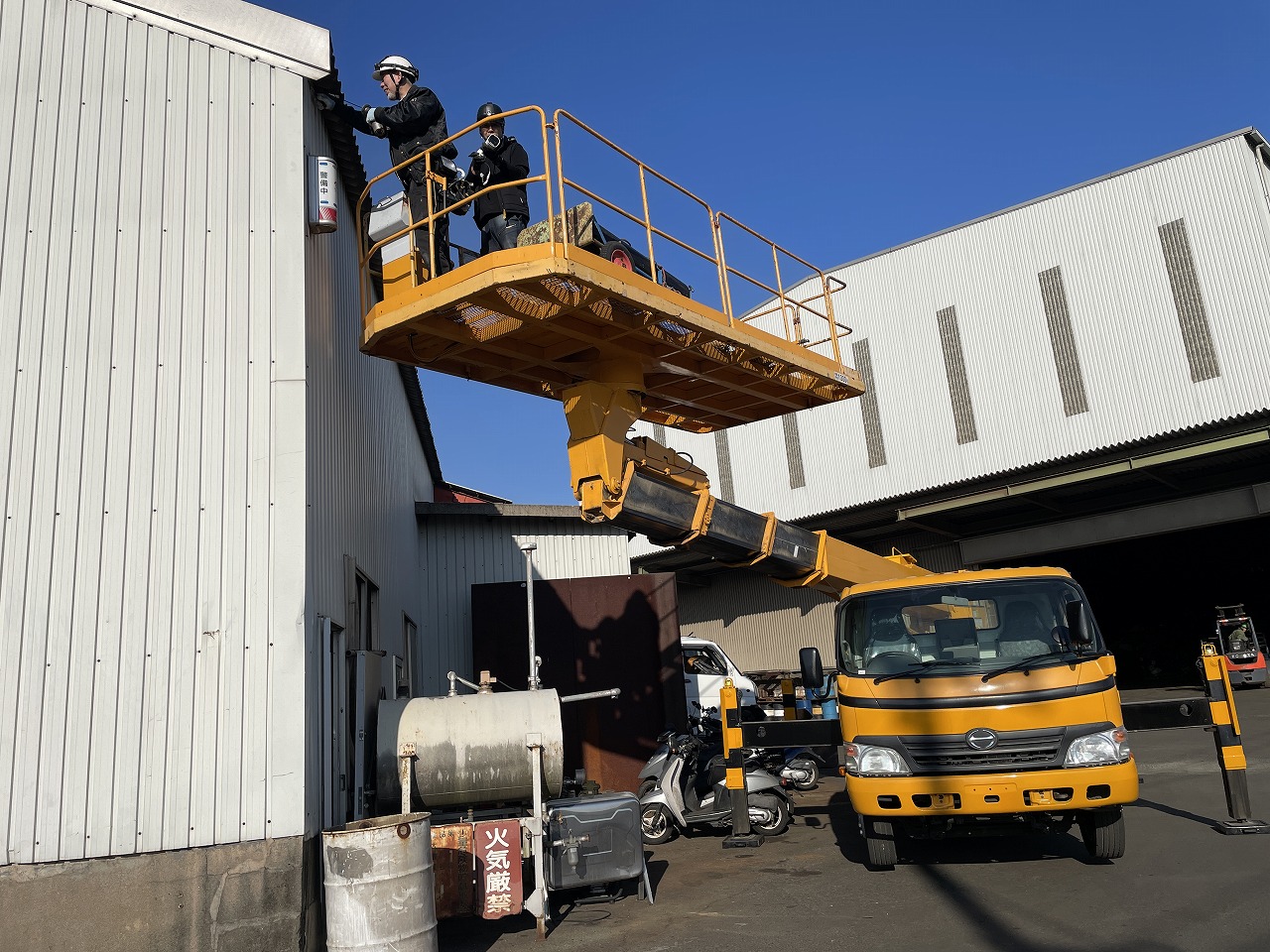 株式会社 甲斐田メタリックス様 カメラ入替工事