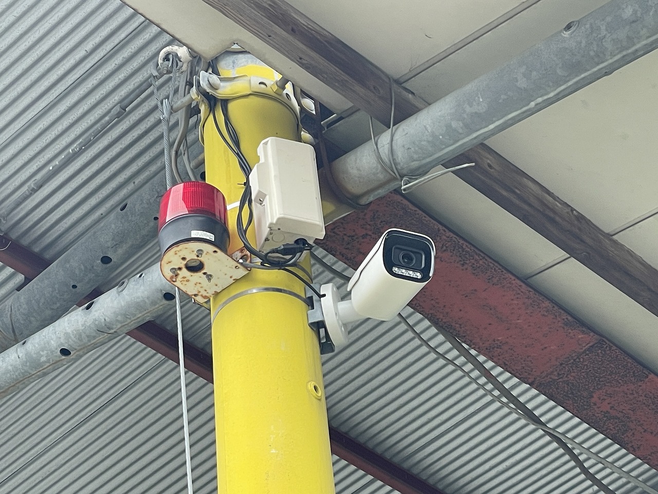 某土木会社様（福岡県筑後市）防犯カメラ入替工事