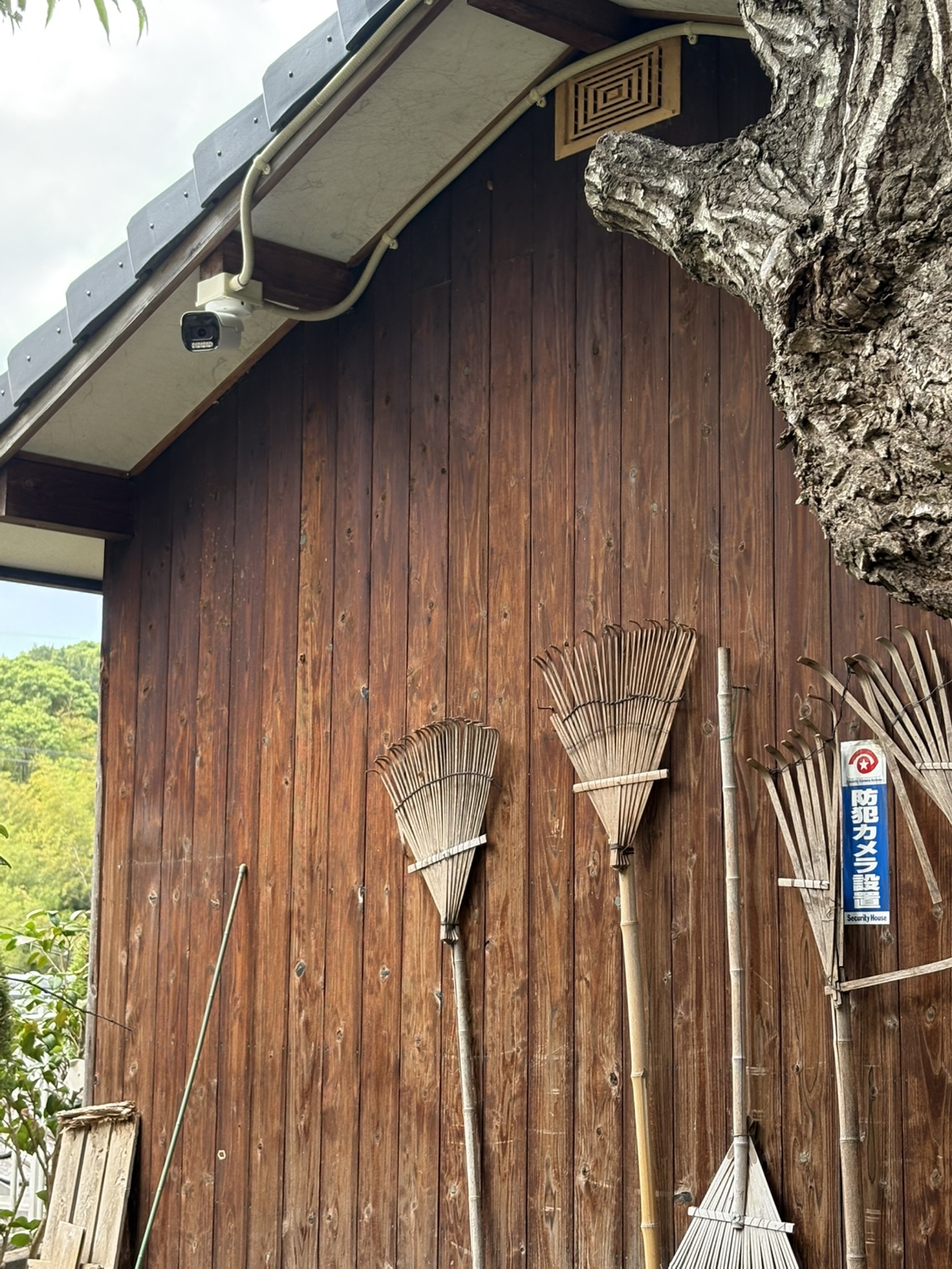 福岡県久留米市 某お寺様 防犯カメラ入替工事