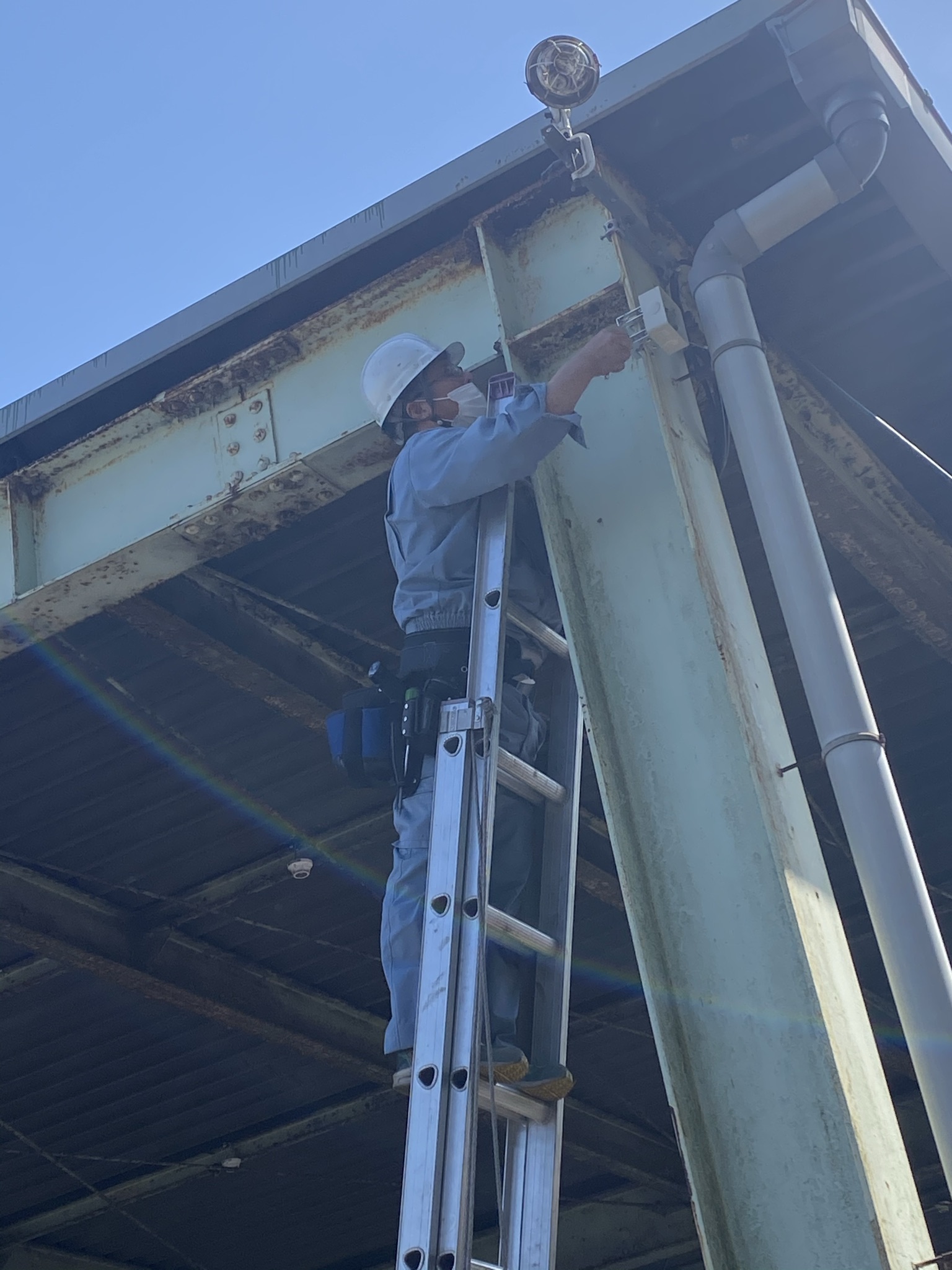 ニッポー紙器 株式会社様　防犯監視カメラ